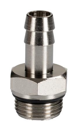 176-2041 RS PRO Hose Connector Hose Tail Adaptor, BSPP 3/8in 10mm ID, 5 MPa, 50 bar
