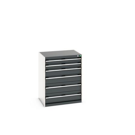 40020049-19V Bott 6 Cabinet, Steel, 1000mm x 650mm x 800mm, Grey