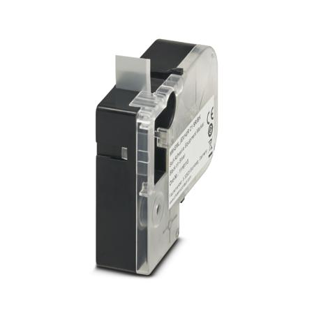 1116113 Phoenix Contact MM-EML Black on Silver Label Printer Tape, 8m Label Length