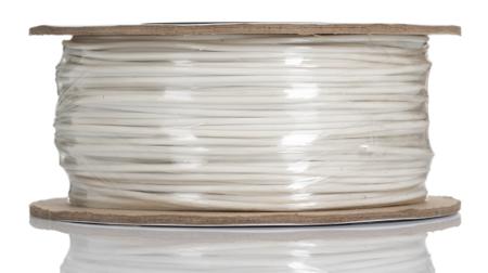 248-3616 RS PRO White 0.5mm² Hook Up Wire, 20 AWG, 1/0.8 mm, 100m, PVC Insulation