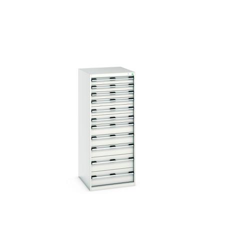 40027047-16V Bott 11 Cabinet, Steel, 1600mm x 750mm x 650mm, Light Grey