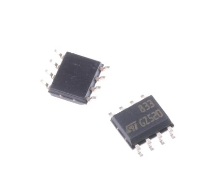 LM833DT  STMicroelectronics, Operational Amplifier, 15 MHz, 8-Pin 15 V SOIC