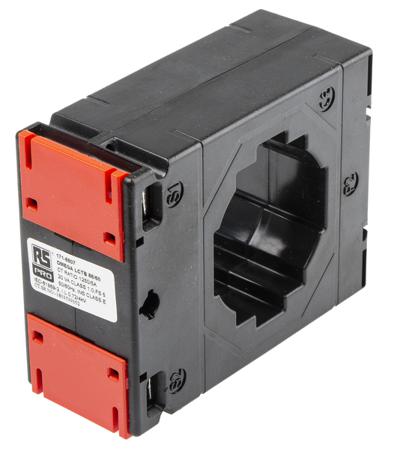 171-8807 RS Pro Clip Fit Current Transformer, , 61 x 51mm Diameter , 1.25kA Input, 5 A Output, 1250:5