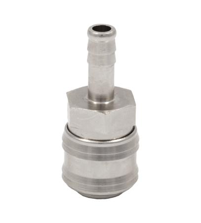 325-606 RS PRO Brass Female, Male Pneumatic Quick Connect Coupling, 13mm Hose Barb