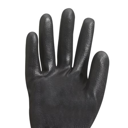 13840 Kimberly Clark Black General Purpose PUR Polyurethane-Coated Reusable Gloves 10 - L