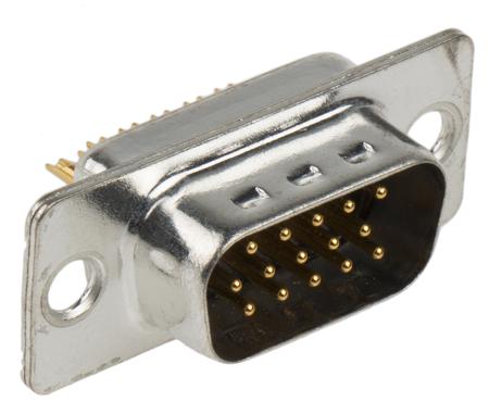 1655111 Phoenix Contact VS-09-ST-DSUB-HD-EG 15 Way D-sub Connector Plug