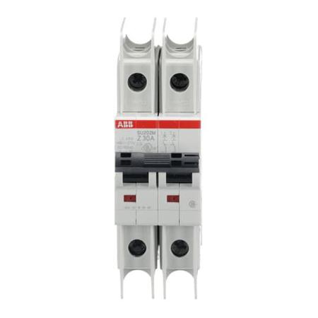 2CDS272337R0528 ABB SU200 M MCB, 2P, 30A, Type Z, 440V AC, 96V DC, 15 kA Breaking Capacity