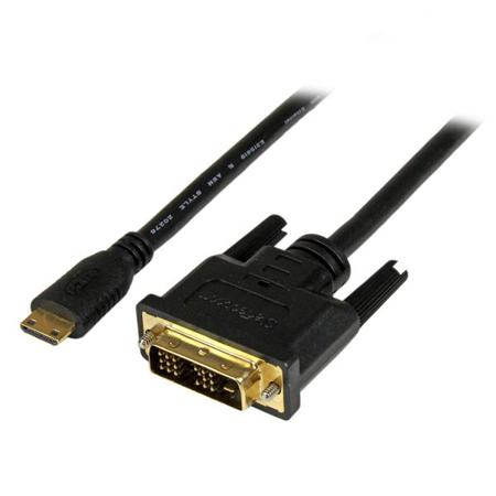 HDCDVIMM2M StarTech.com, 2m Male Mini HDMI to Male DVI-D High Speed 1080p @ 60Hz