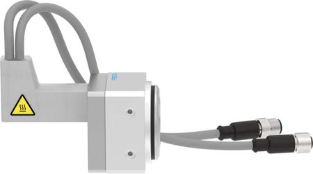 ERMO-12-ST-E Festo Single Acting Rotary Actuator, 1.8° Swivel,, M12 Port