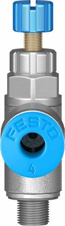 GRLA-M5-QS-4-RS-D Festo GRLA Series Exhaust Regulator, 4mm Tube Inlet Port