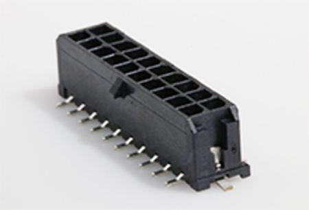 430452018 Molex Micro-Fit 3.0 Series Vertical Surface PCB Header, 20 Contact(s), 3 mm Pitch, 2 Row, Shrouded