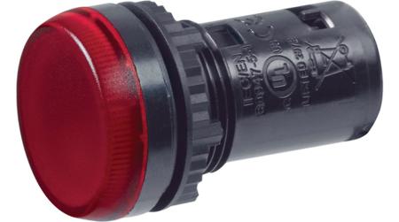 L20SC10H BACO Red LED LED Reflector Bulb, 230V ac/dc, 22mm Diameter