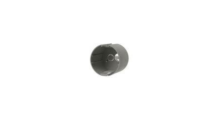 91883 Berker INTEGRO Grey Back Box, Flush Mount Mount, 1 Gangs, 49 x 49mm