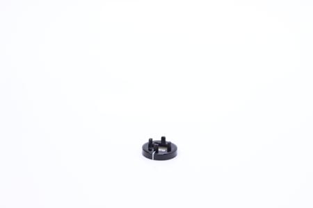 044-3220 Elma 14.5mm Black Collet Knob Nut Cover,