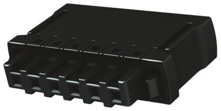 14310913101000 HARTING, 2.54mm Pitch, Har-Flexicon, 9 Way, Vertical, Pluggable Terminal Block, Plug, Cable Mount, Screw Termination,