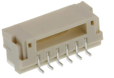 147-117 RS PRO Right Angle Surface PCB Header, 4 Contact(s), 1.25 mm Pitch, 1 Row, Shrouded