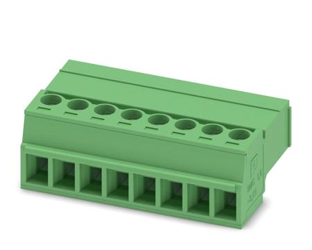 1857948 Phoenix Contact, 3.81mm Pitch, IMC 1.5/ 8-ST-3.81, 8 Way, , Pluggable Terminal Block, Inverted Plug, Cable Mount, Screw