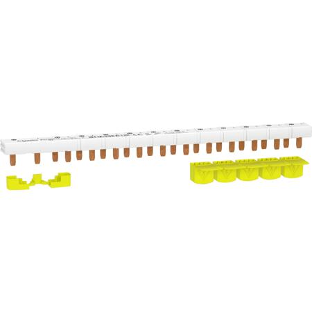 R9PXH213 Schneider Electric Resi9 Busbar, 230V ac, 18mm Pitch