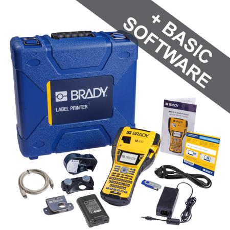 M410-KIT-EU Brady 177184 Handheld Label Printer Kit, 25.4mm Max Label Width, EU
