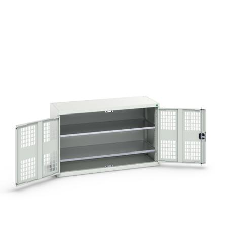16926780.16 Bott 2 Door Sheet Steel Cupboard, 1300 x 550 x 800mm