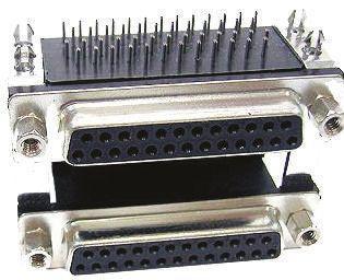 L17159006 Amphenol Polymer D-sub Connector Backshell, 37 Way, Strain Relief