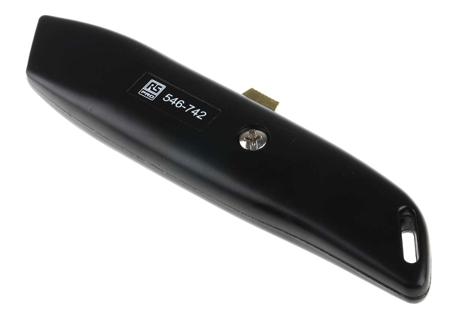 546-742 RS PRO Safety Knife with Straight Blade, Retractable, 60mm Blade Length