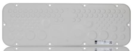 2563300 Rittal SZ Series RAL 7035 Plastic Gland Plate, 447mm W for Use with AX