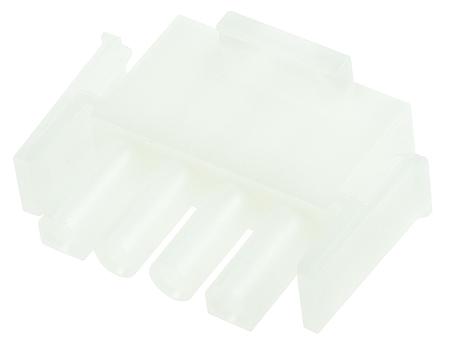 1-480702 TE Connectivity, Universal MATE-N-LOK Male Connector Housing, 6.35mm Pitch, 4 Way, 1 Row