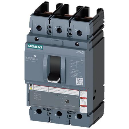 3VA5225-0MU31-0AA0 Siemens, SENTRON MCCB 3P 250A, Breaking Capacity 10 kA, Fixed Mount