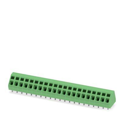 1704335 Phoenix Contact 5, ZFKDSA 2 Series PCB Terminal Block, 21-Contact, 5.08mm Pitch, Wave Soldering, 1-Row, Spring Cage