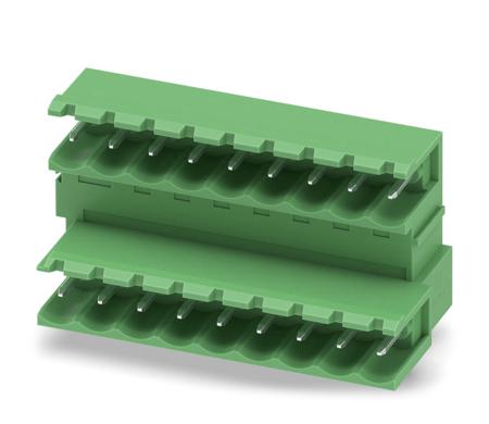 1846438 Phoenix Contact, 5.0mm Pitch, MDSTB 2.5/ 9-G, 9 Way, Pluggable Terminal Block, Header, Solder Termination,