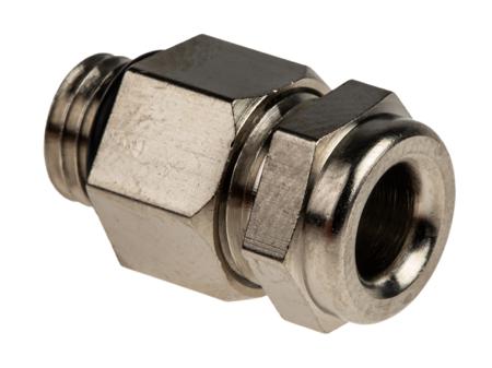 52001880 Lapp M8 x 1 Metallic Nickel Plated Brass, IP68 Cable Gland
