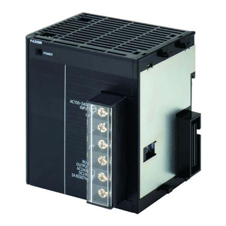 CJ1W-PA205R Omron PLC Power Supply CJ1W Series CJ1M Series, 85 → 264 V ac, 5 V dc, 24 V dc, 5 A 25W 81.6 x 90 x 80 mm
