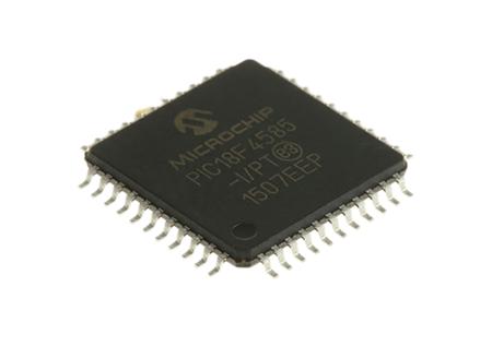PIC18F4585-I-PT Microchip PIC18F4585-I/PT, 8bit PIC Microcontroller, 40MHz, 1.024 kB, 48 kB Flash, 44-Pin TQFP