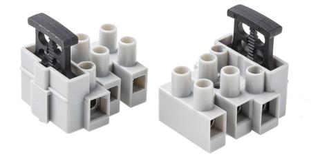122-5193 RS PRO Fused Terminal Block, 3-Way, 6.3A, Screw Termination