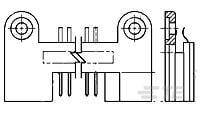 531842-8 TE Connectivity 531842 Series Board Mount PCB Header, 100 Contact(s)
