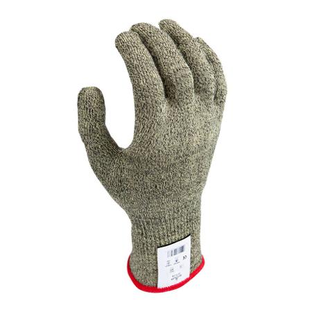 SHO257X3 Showa 257X Black, Yellow 10 Gauge Para-Aramid, Polyester, Stainless Steel Fibre Yarn Cut Resistant, Heat Resistant Work