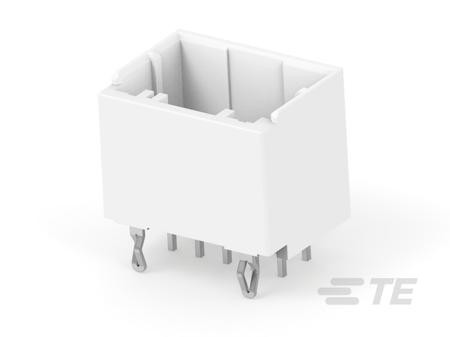 1-1939261-5 TE Connectivity Dynamic 1000 Series Vertical Board PCB Header, 10 Contact(s), 2.5 mm Pitch, 2 Row, Shrouded