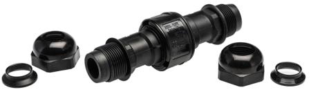 185-9200 3 Pole IP68 Rating Cable Mount Female, Male Mains Inline Connector Rated At 16A