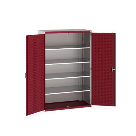 40022053-24V Bott 2 Door Sheet Steel Floor Standing Cupboard, 1300 X 650 X 2000mm