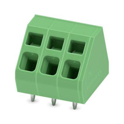 1799167 Phoenix Contact PCB Terminal Block, 3-Contact, 5.08mm Pitch, Wave Soldering, 1-Row, Push In Spring Termination