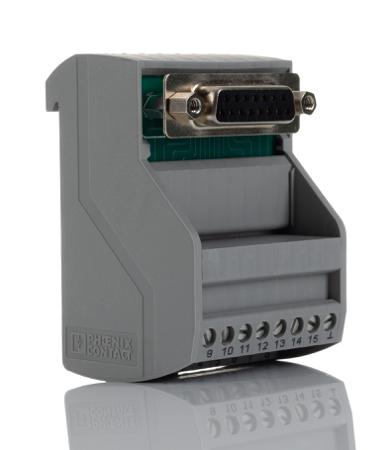 2315175 Phoenix Contact 15-Contact Female Interface Module, D-sub Connector, DIN Rail Mount, 2A