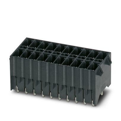 1952526 Phoenix Contact MCDNV Series Straight Wave Soldering Mount PCB Header, 8 Contact(s), 3.5 mm Pitch, 2 Row, Shrouded