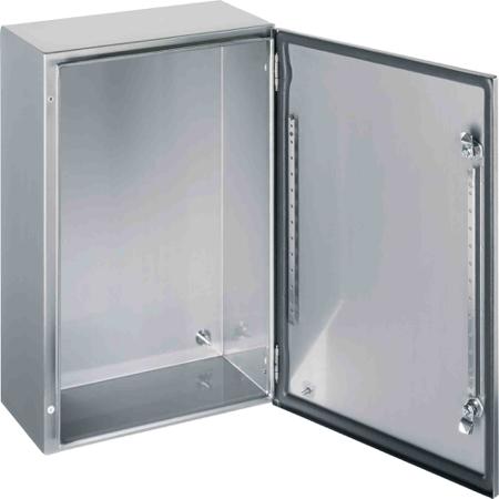 NSYS3X4320H Schneider Electric PanelSeT S3X Series Stainless Steel Wall Box, IP66, 400 mm x 300 mm x 200mm