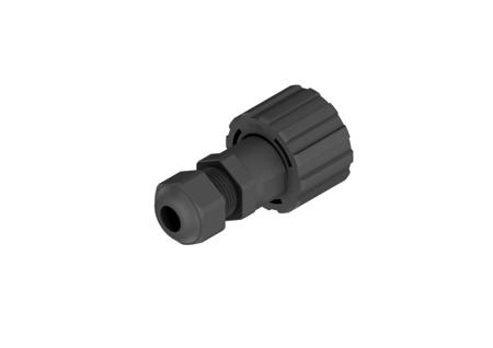 17-150234 CONEC 17 Series Single-Port RJ45 Plug/RJ45 Socket RJ45 Plug Kit, Cat6a, Shielded