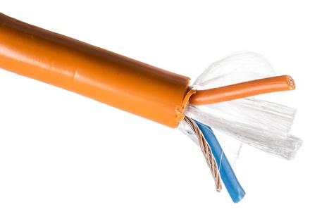 6459 OR005 Alpha Wire Alpha Essentials Data & Bus Cable Series Data Cable, 1 Pairs, 2 Cores, 0.9 mm², Screened, 18 AWG, 30m,