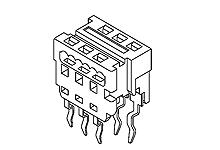 90584-1308 Molex 8-Way IDC Connector Socket for  Through Hole Mount, 2-Row