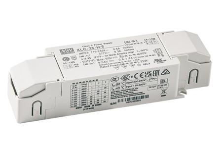 XLC-25-H-S MEAN WELL LED Driver Power Supply, 60V Output, 25W Output, 1.05A Output, Constant Power