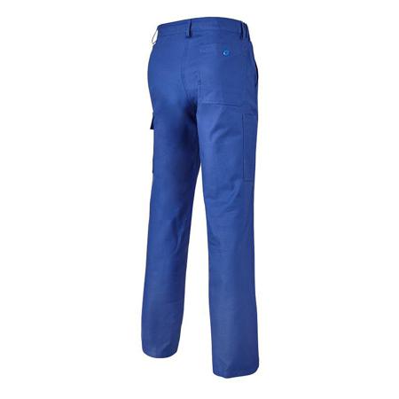 0973-0261-115---T0 MOLINEL Blue Unisex's Trousers 14-15in, 82cm Waist