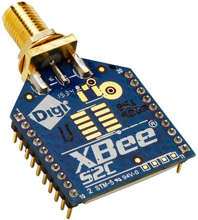 XB24CASIT-001 Digi International XBee-S2C RF Transceiver Module for Street Light 2.4GHz ZigBee  XBee